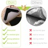 Alluring Non-Slip Mat for Carpet, Pack of 8, Washable and