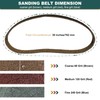 3 Pack 1 X 30 Inch Coarse, Medium, and Fine