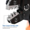 iCrimp SN-48B ピン圧着工具 3.96/4.8/5.08/6.3mm 26-16AWG クリンパー 0.14-1.5mm² デュポン&JST-SM モレックスコネクタと端子用