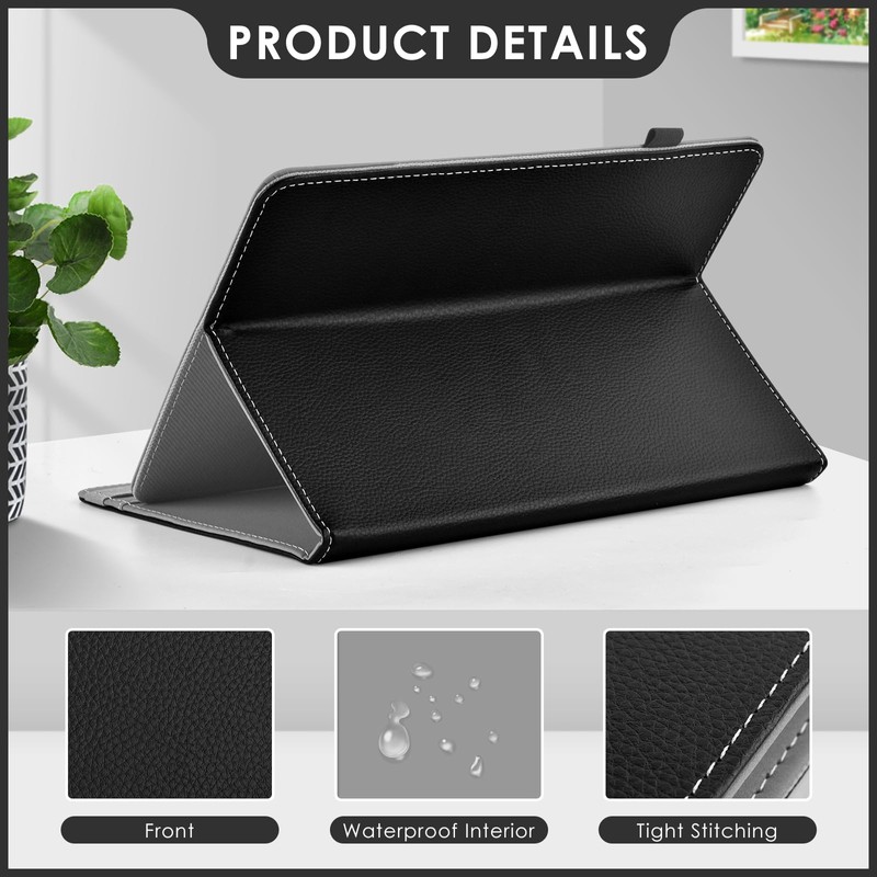 DETUOSI Universal 10 Inch Tablet Case,10.1 Inch Android Tablet Cover,