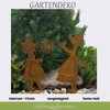 Storm's Gartenzaubereien Flower Stake Girl with Dandelion and Bird Set