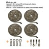 Wayilea Ceiling Fan Pulls Chain, 4 Pack Fan Extension Chain