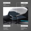 NEW Motorcycle Non-slip Side Fuel Tank Stickers Waterproof Pad Rubber