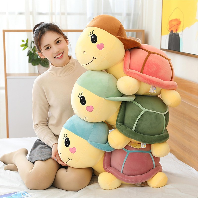 champracer Cute Turtle Plush Toy, Soft Plush Doll, Stuffed Toy,