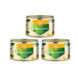 Valle Del Sole Bamboo Shoots, 227g | Pack of 3 | Nor Mai | Good Source of Protein | Suitable for Vegetarians .