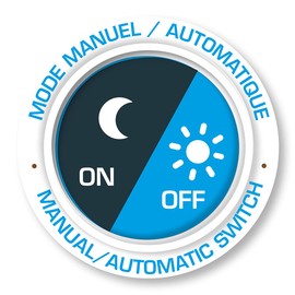 Smoby - Solar Light with Carry Handle - Playhouse Accessory, Removable Lamp, Indoor or Outdoor Lighting, 3 LEDs and Solar Panel, Fits Most Smoby Playhouses, Ages 2+