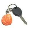 Coconut Accessories 003TK Peeling Mandarin Food Sample Keychain Cute, Funny,