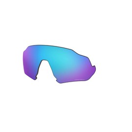 Oakley Flight Jacket Sport Replacement Sunglass Lenses, Prizm Sapphire, 37 mm