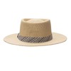 Dockers Men's Straw Fedora Hat, Navy Gambler, Large-X-Large