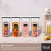 PRAKI 5PCS Cereal Containers Storage Set, BPA Free Airtight Food