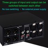 3 Input to 3 Output Fully Balanced XLR Signal Passive