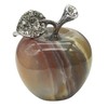 Neyisaa Ocean Agate Apple Decor, Healing Crystals Pocket Stone Fruit