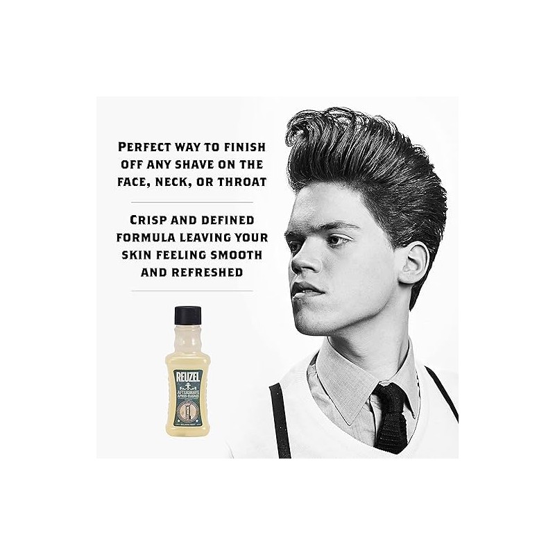 Reuzel Wood and Spice Aftershave, End Your Shave in Style,