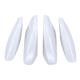 ApplianPar Front and Rear Driver and Passenger Side Roof Rack End Cap Cover White for Lexus GX470 2003-2009