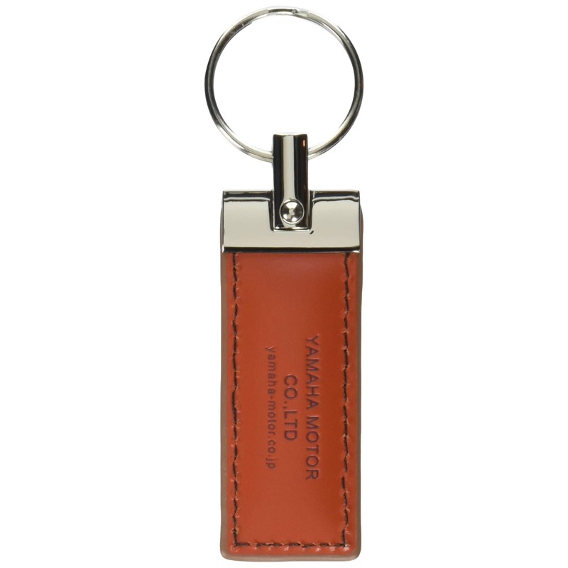 Yamaha 90792-K0001 Key Chain YAK14 Brown Leather Key Chain