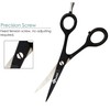 YSCARE Bartschere Haarschere Schnurrbartschere Premium Friseurschere Extra Scharfe Haarschneide Friseurschere