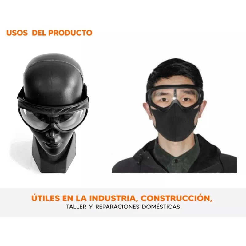 Truper Goggles De Seguridad Ultra Ligeros Antiempaño Truper GOT-L Codigo