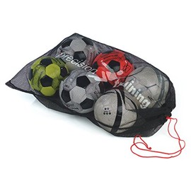 Precision Training 10 Ball Mesh Football Carry Sack with Cords rrp£8