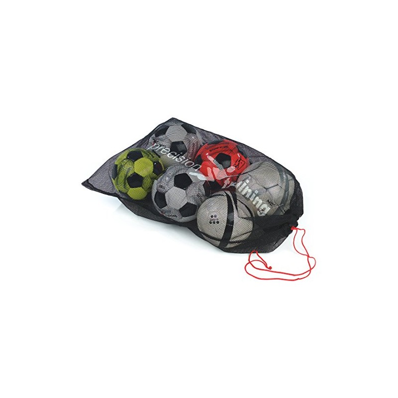 Precision Training 10 Ball Mesh Football Carry Sack with Cords