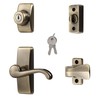 Ideal Security GL Door Lever Set with Keyed Deadbolt Lock