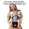 Baby Carrier Newborn to Toddler with Hip Seat, Multifunction Baby