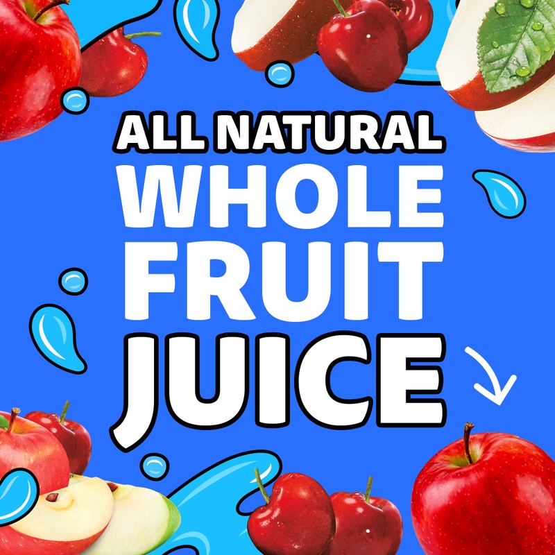 Capri Sun Fruit Punch Flavored 100% Juice Blend From Concentrate