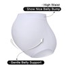 KUNINDOME Seamless Maternity Shapewear, White, Medium