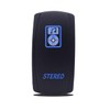 WeiSen Stereo Rocker Switch Kit, On/Off LED Light, 5 Pin
