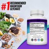 Magnesium Glycinate Supplement 525mg Elemental Magnesium