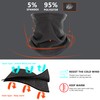 Zollen 4 Packs Neck Warmer Fleece Windproof Neck Gaiter Snood