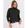 ANRABESS Turtleneck Sweaters for Women 2025 Fall Long Sleeve Dressy