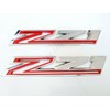 2PCS ⁠Chrome & Red 2019-2026 for Silverado Z71 Emblem Badge