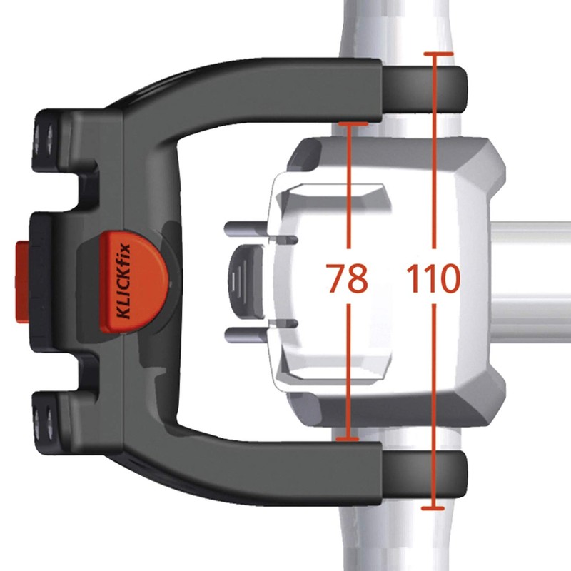 Rixen & Kaul Unisex Rixen Kaul Handlebar Adapter E Bracket