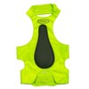 Mud River 18577: Dog Chest Protector Neon Green L