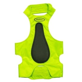 Mud River 18577: Dog Chest Protector Neon Green L