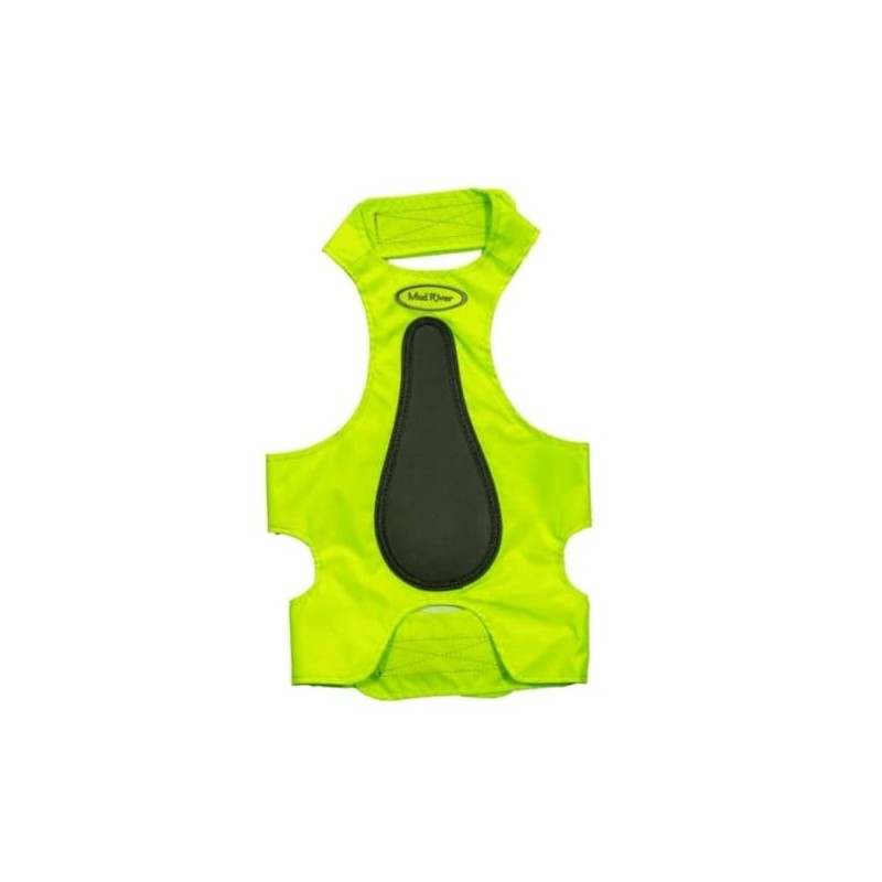 Mud River 18577: Dog Chest Protector Neon Green L