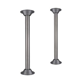 RecPro RV Dinette Booth Table Leg | Premium 27" Dinette Post | Modern Elegant RV Dinette Stand| 2 Pack Surface Mount