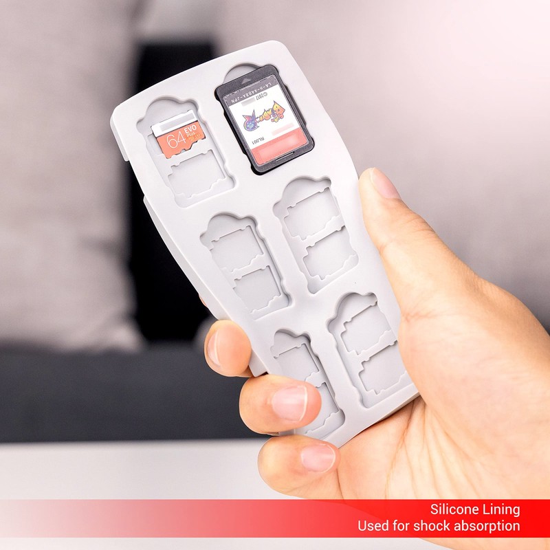 PROfezzion Memory Card Case 36 Slots SD Card Storage Case