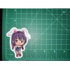 Konosuba Yunyun Bunny Anime Uv Waterproof Sticker 2.25”x3”