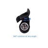 itdegno 2 x Universal Luggage Suitcase Replacement Wheel Wheel Swivel