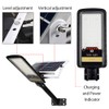 RuoKid Solar Street Lights Outdoor Lamp, 16000lm IP67 Waterproof Light