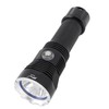 Diving Flashlight LED IPX8 Waterproof Infinitely Dimmable 100M 3000LM White