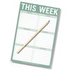 6-Count Knock Knock This Week Pads, To Do List Notepads,