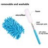 DERAYEE 3 Pack Extendable Microfiber Duster, Microfibre Dusting Hand Brush