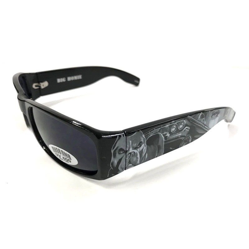 DYSE ONE Shades Pit Bull Impala Black Grey Sunglasses California