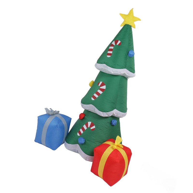 Christmas Tree Inflatables Outdoor Decoration with LED Lights Blow Up