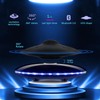RUIXINDA Magnetic Levitating Bluetooth Speaker, Levitating UFO Speakers with LED