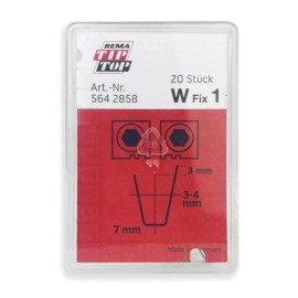 REMA TIP TOP W-1 Tire Regroover Blade 3 - 4mm Pack of 20