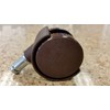 Chromcraft Casters in Brown (Set of 24)