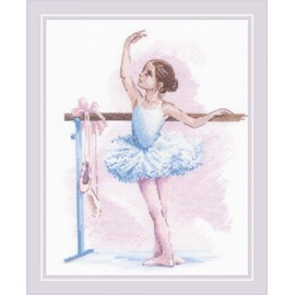 Riolis Counted Cross Stitch Kit 9.50"X11.75"-Ballet (14 Count)